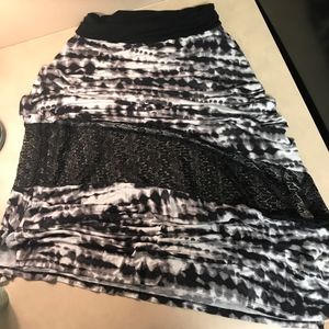 Vanity Maxi Skirt with Lace Detail